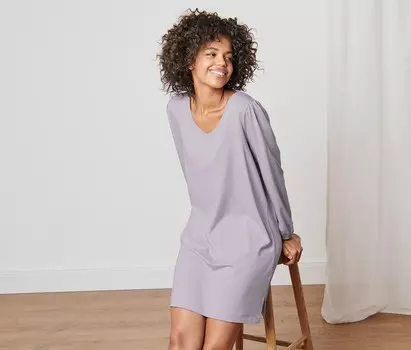 Ночная рубашка Tchibo, сиреневые цвета