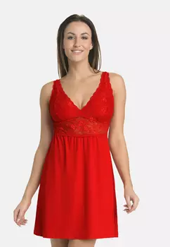 Ночная рубашка Teyli fr grere Brste Gloria Plus, красный