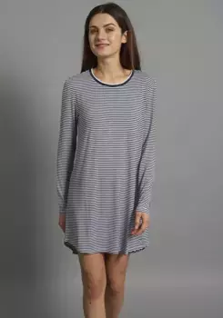 Ночная рубашка TOM TAILOR, цвет Blau-Mittel-Ringel