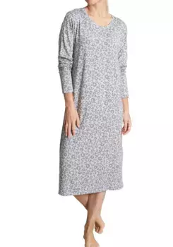 Ночная рубашка TOM TAILOR, цвет Grau-Mittel-Allover