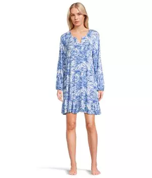 Ночная рубашка Tommy Bahama Long, цвет Blue Floral