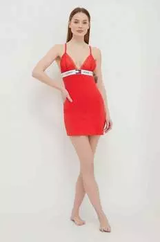 Ночная рубашка Tommy Jeans, красный