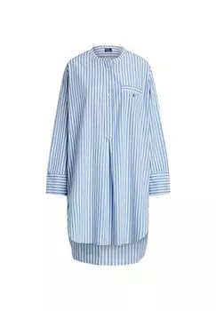 Ночная рубашка-туника POLO RALPH LAUREN, сине-белый