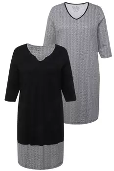 Ночная рубашка Ulla Popken, черный