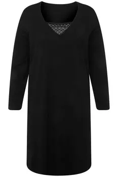 Ночная рубашка Ulla Popken, черный