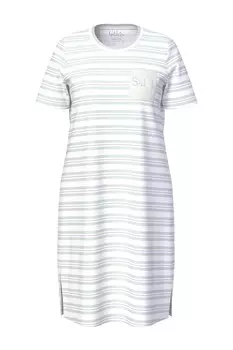 Ночная рубашка Ulla Popken, цвет Light green/White
