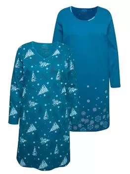 Ночная рубашка Ulla Popken, цвет saphir