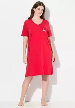 Ночная рубашка Ulla Popken, красный