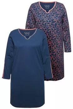 Ночная рубашка Ulla Popken Nightgown, ночной синий