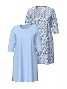 Ночная рубашка Ulla Popken, светло-синий