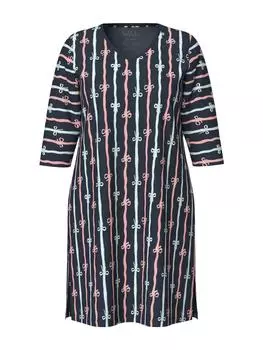 Ночная рубашка Ulla Popken, темно-синий