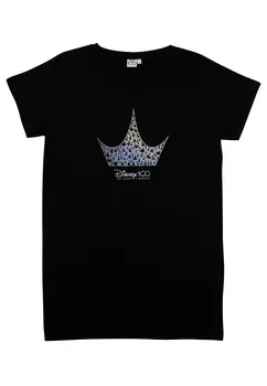Ночная рубашка United Labels Disney Princess - Jubilumsshirt Schlafshirt kurzrmlig, черный