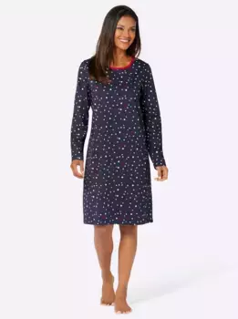 Ночная рубашка "Вашпур" "Ночная рубашка" Wschepur, синий