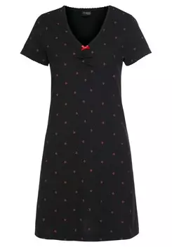 Ночная рубашка VIVANCE, черный