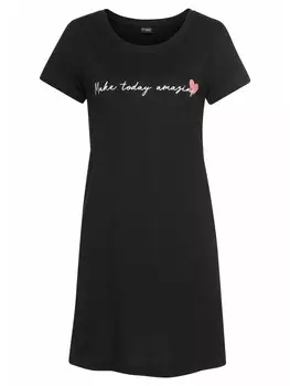 Ночная рубашка VIVANCE DREAMS, черный