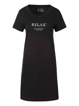 Ночная рубашка VIVANCE DREAMS, черный