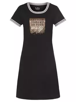 Ночная рубашка VIVANCE DREAMS, черный