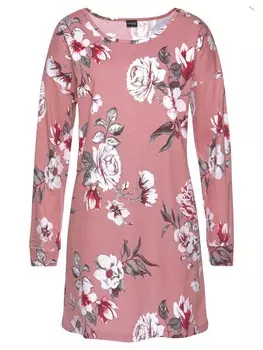 Ночная рубашка VIVANCE DREAMS, цвет coral-apricot