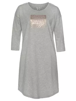 Ночная рубашка VIVANCE DREAMS, цвет grau-meliert