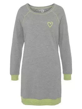 Ночная рубашка VIVANCE DREAMS, цвет hellgrau-meliert