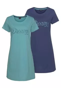 Ночная рубашка VIVANCE Nightgown, бирюзовый