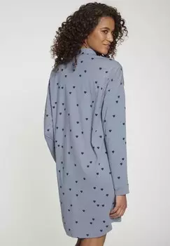 Ночная рубашка Vivance, сине-серый