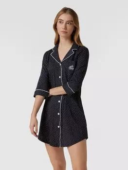 Ночная рубашка в горошек Lauren Ralph Lauren