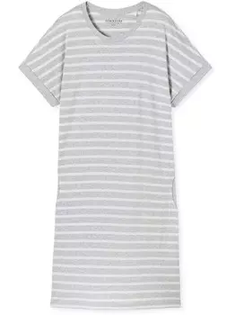 Ночная рубашка в повседневном стиле Schiesser, серый