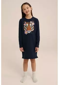 Ночная рубашка WE Fashion, синяя