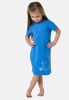 Ночная рубашка WORLD Schiesser, синий