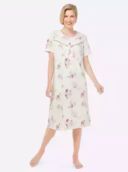 Ночная рубашка " Wschepur" "Ночная рубашка", цвет Champagner-Bedruckt