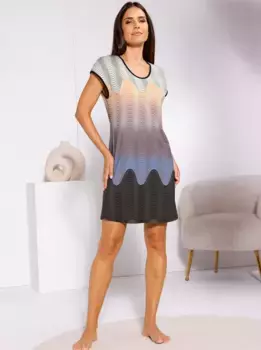 Ночная рубашка " Wschepur" "Ночная рубашка", цвет Ecru-Bedruckt