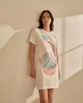 Ночная рубашка Золушки Easy Wear, белый