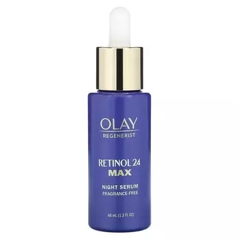 Ночная сыворотка без запаха Olay Regenerist Retinol 24, 40 мл