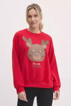 Ночная толстовка United Colors of Benetton, красный