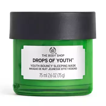 Ночная увлажняющая маска для лица Mascarilla Noche Drops Of Youth The Body Shop, 75 ml