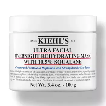 Ночная увлажняющая маска для лица Ultra Facial Overnight Rehydrating Mask Kiehl'S, 100 ml