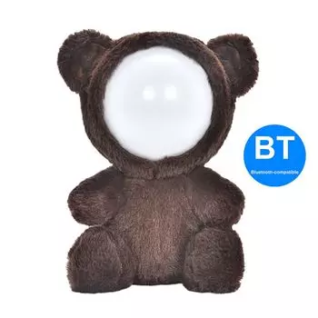 Ночник для защиты глаз, Bluetooth-совместимый динамик, длительное время ожидания для мягкой плюшевой игрушки, светодиодный ночник для домашнего медведя, версия BT Roadoor, мультиколор