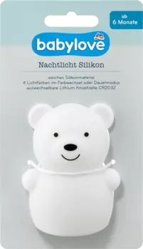 Ночник силиконовый 1 шт. babylove