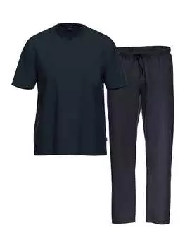 Ночное белье Ammann, цвет blau/blau gemustert