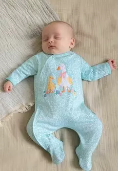 Ночное белье Dino Applique Standard JoJo Maman Bb, голубая утка