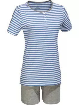 Ночное белье Erwin Mller, цвет hellblau/grau meliert