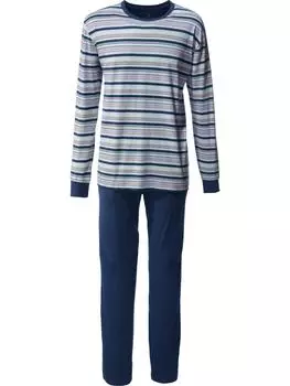 Ночное белье Erwin Mller, цвет hellgrau/dunkelblau