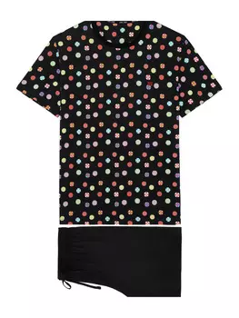 Ночное белье HOM, цвет black print