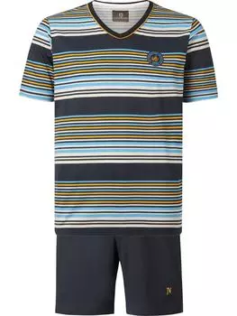 Ночное белье Jan Vanderstorm, цвет dunkelblau gestreift