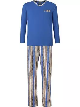 Ночное белье Jan Vanderstorm, цвет royal blau gemustert