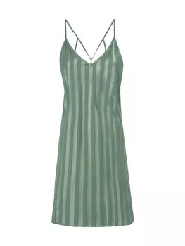 Ночное белье LSCN BY LASCANA, цвет dunkles tannengrn gestreift