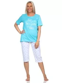 Ночное белье NORMANN, светло-синий