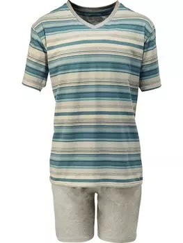 Ночное белье REDBEST, цвет petrol/grau meliert