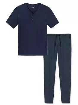 Ночное белье Schiesser, цвет blau gemustert